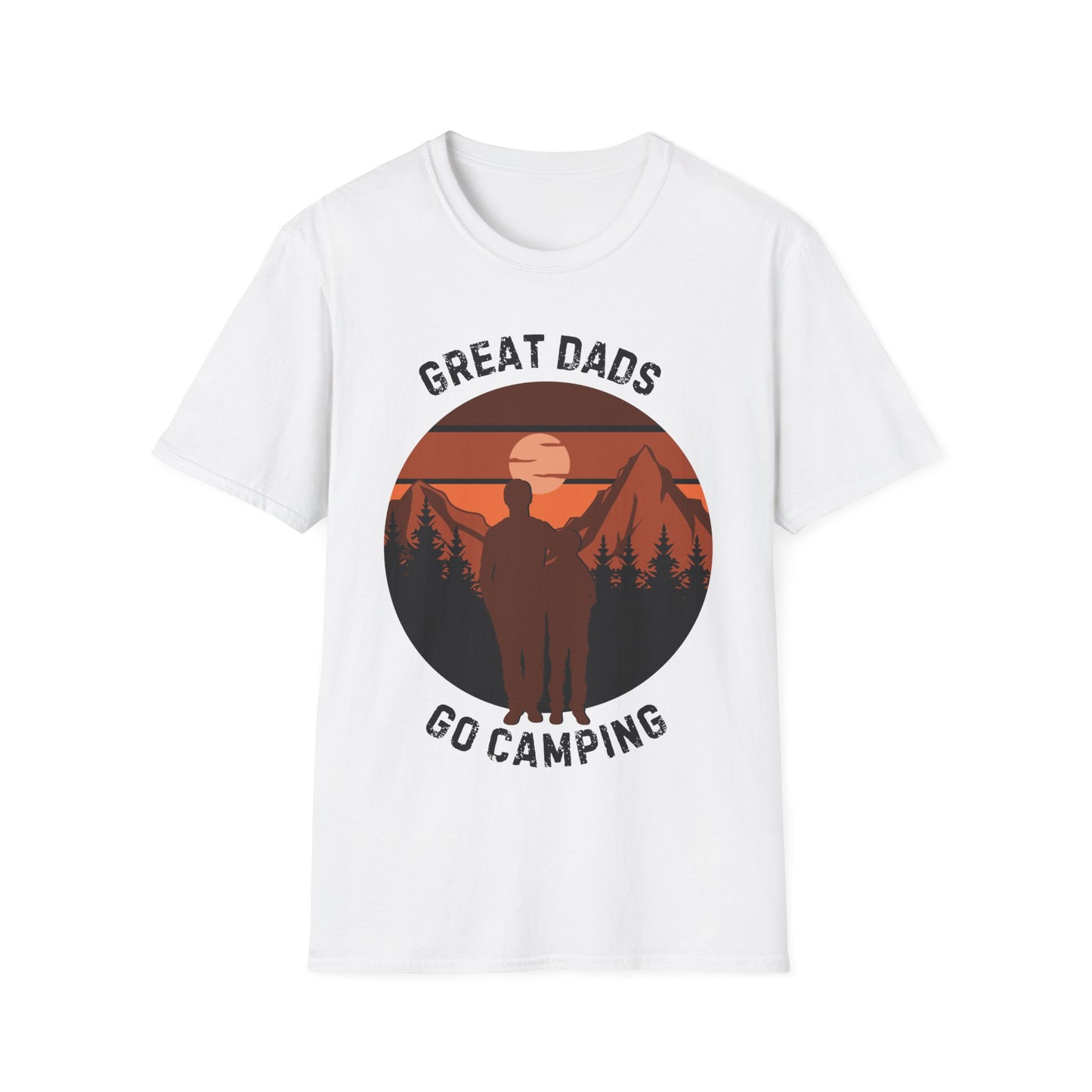 Great Dad Camping T-shirt