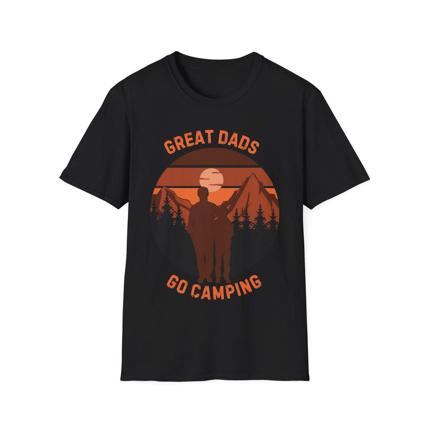 Great Dad Camping T-shirt