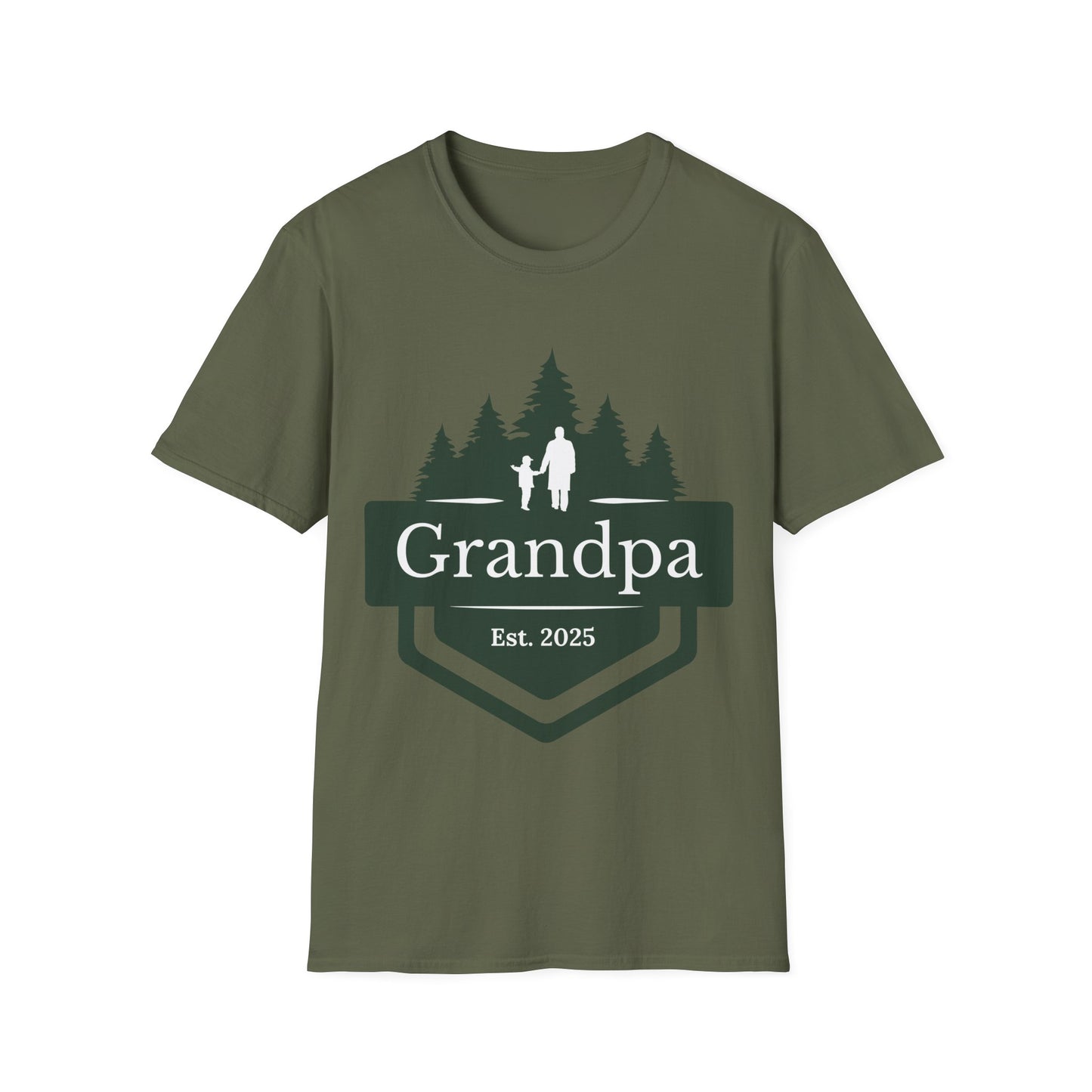 Grandpa Est 2025 T-shirt