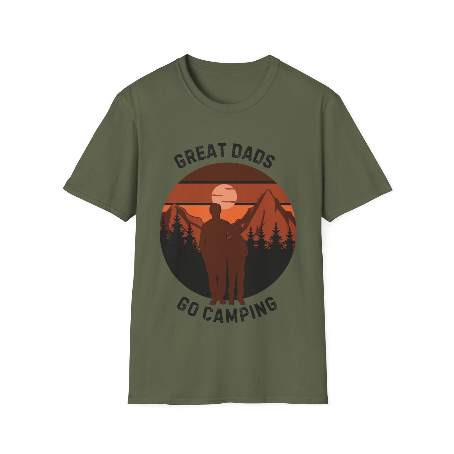 Great Dad Camping T-shirt
