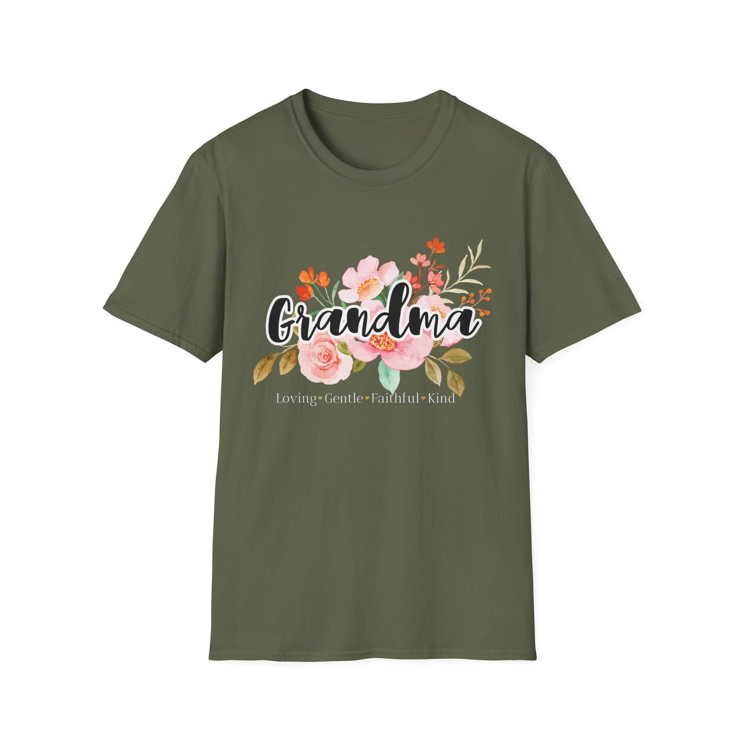 Grandma Flowers T-shirt
