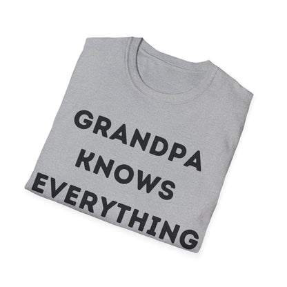 Grandpa Knows T-shirt