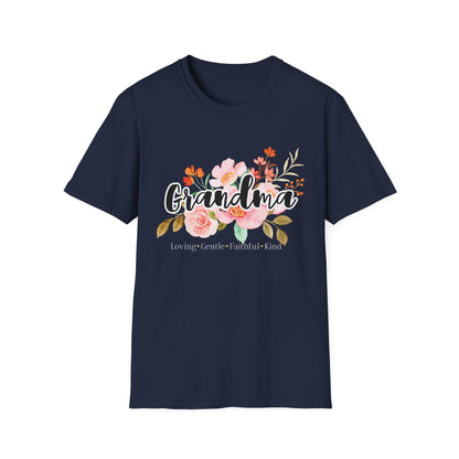 Grandma Flowers T-shirt