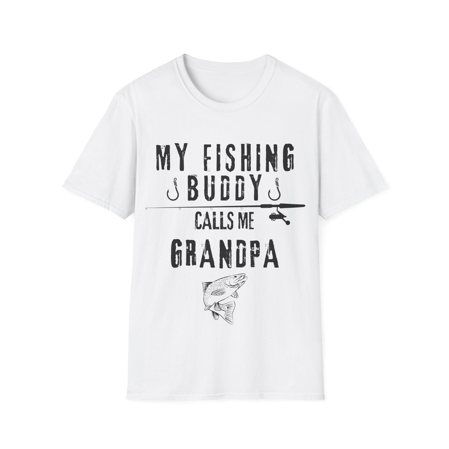 Grandpa Fishing Buddy T-shirt