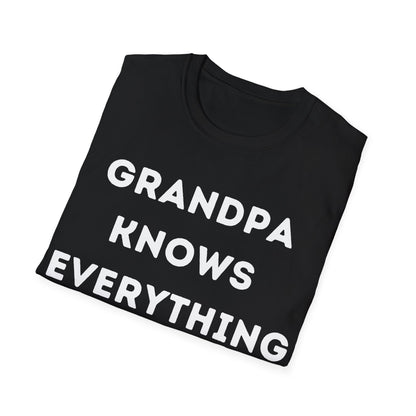 Grandpa Knows T-shirt