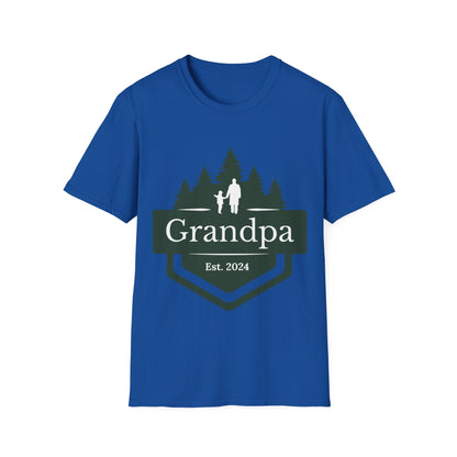 Grandpa Est 2024 T-shirt