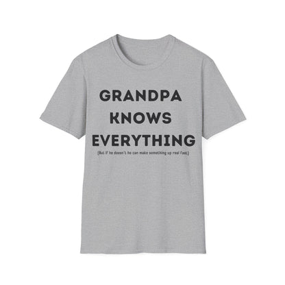 Grandpa Knows T-shirt