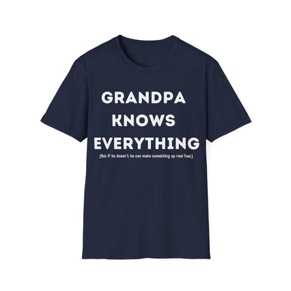 Grandpa Knows T-shirt