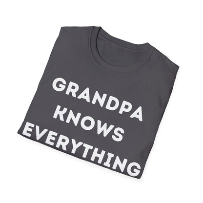 Grandpa Knows T-shirt