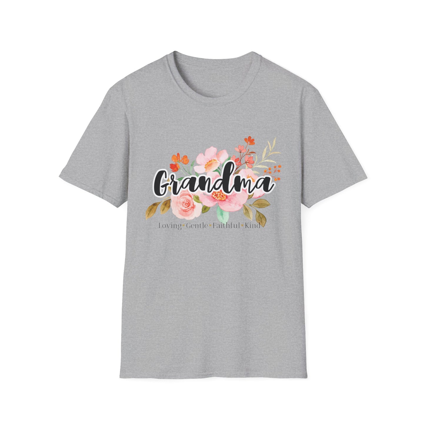 Grandma Flowers T-shirt