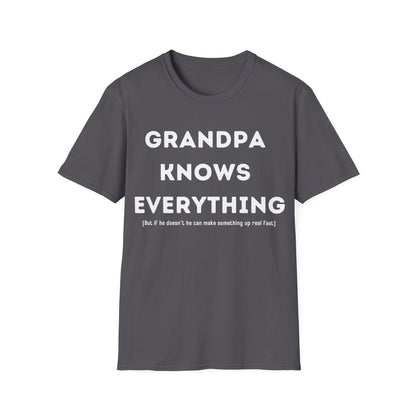 Grandpa Knows T-shirt