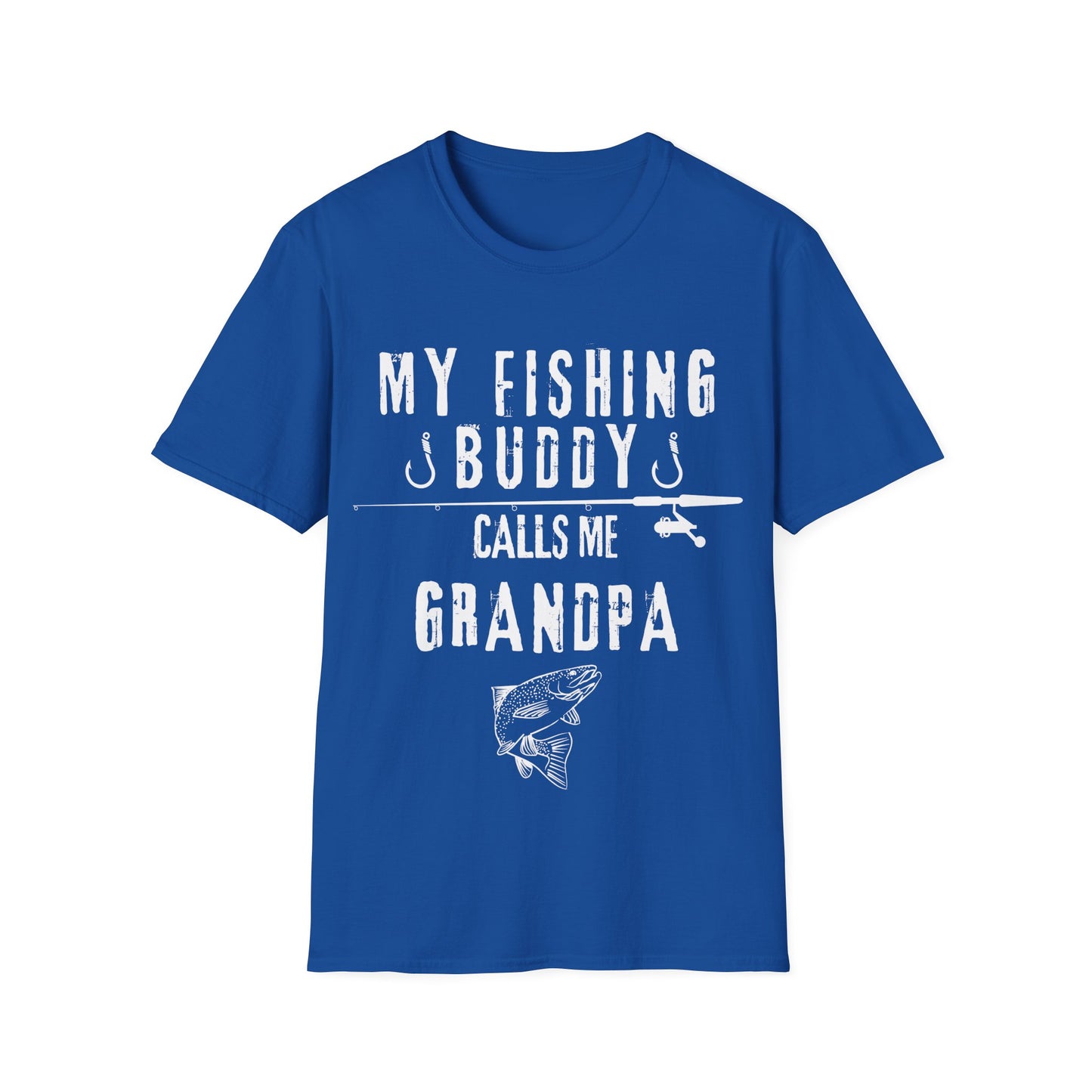 Grandpa Fishing Buddy T-shirt