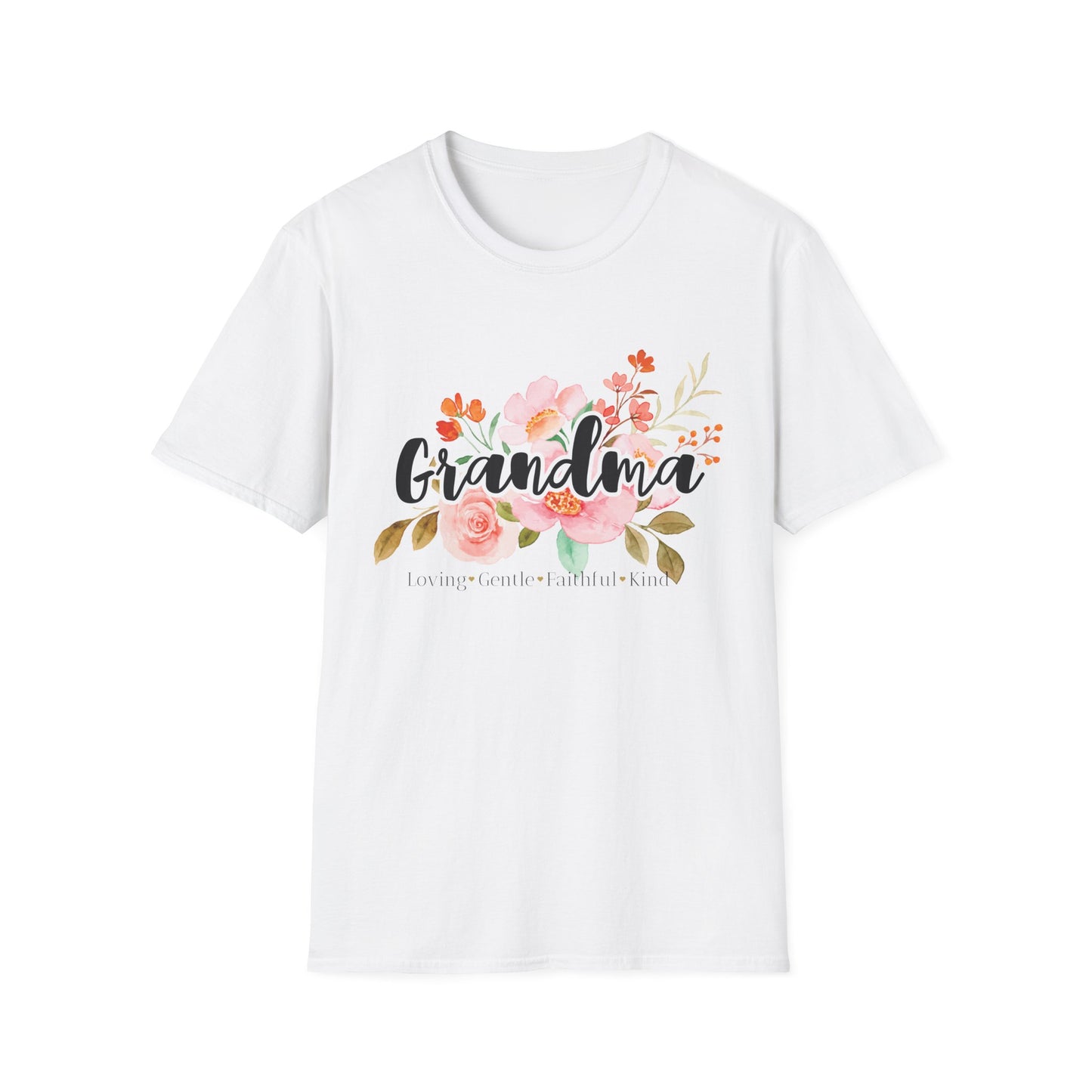 Grandma Flowers T-shirt
