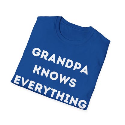 Grandpa Knows T-shirt