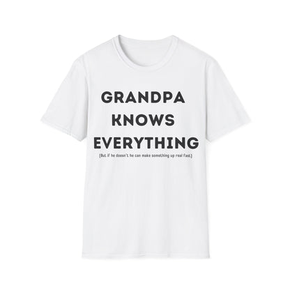Grandpa Knows T-shirt