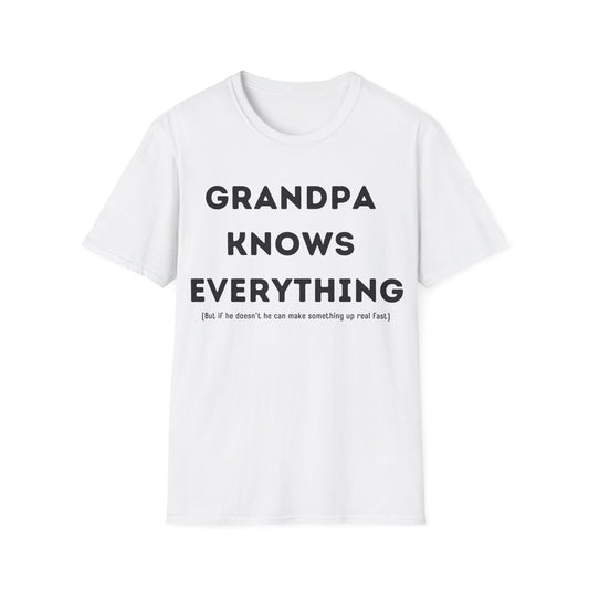 Grandpa Knows T-shirt