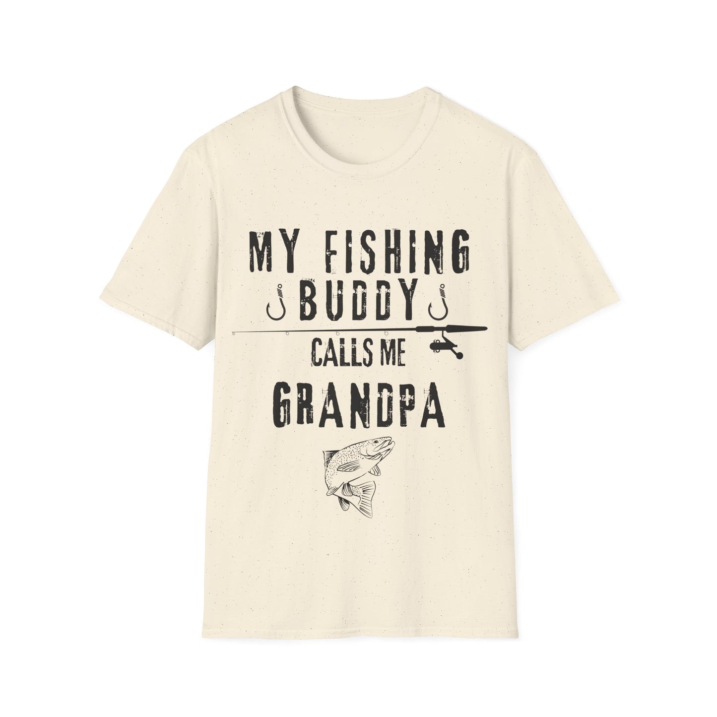 Grandpa Fishing Buddy T-shirt