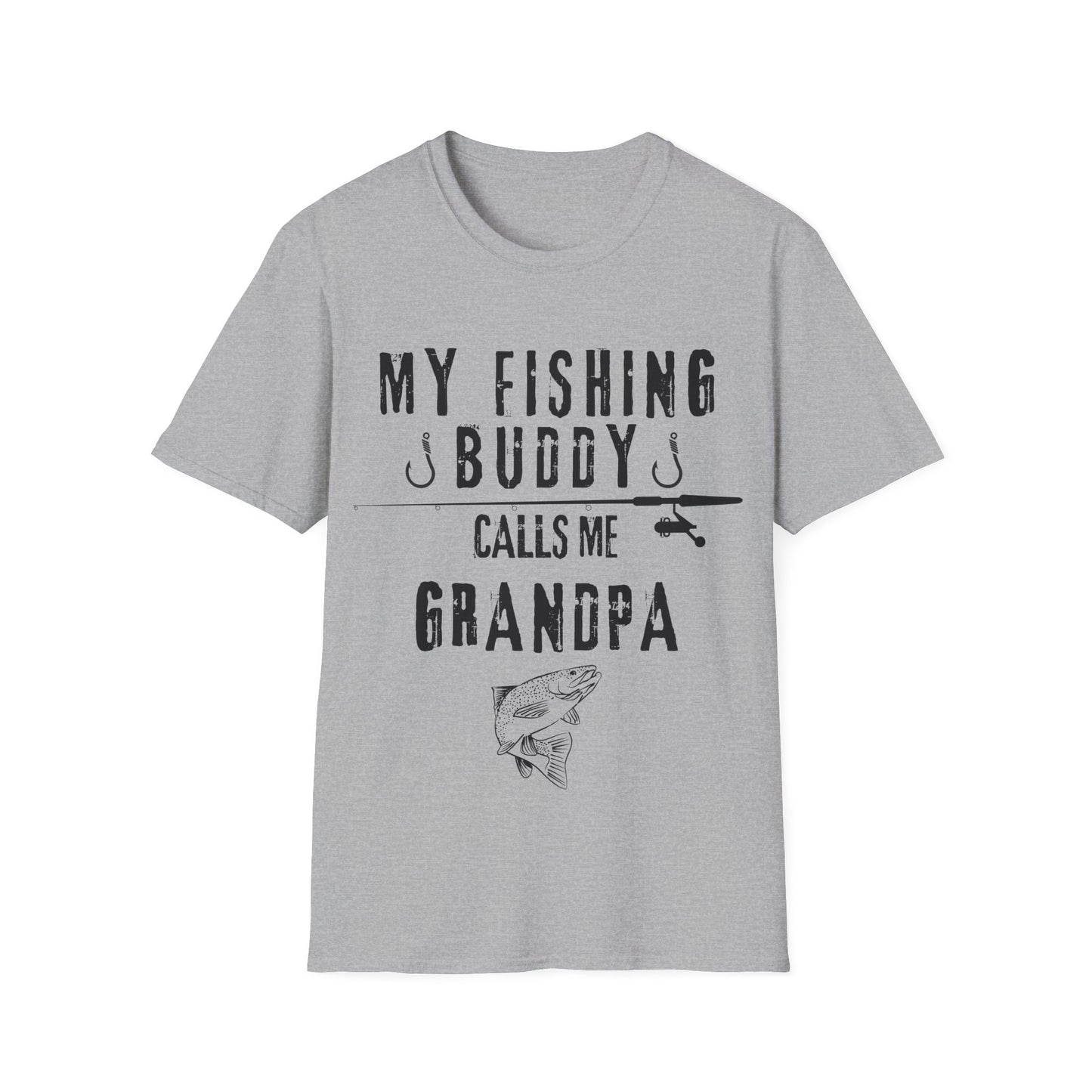 Grandpa Fishing Buddy T-shirt