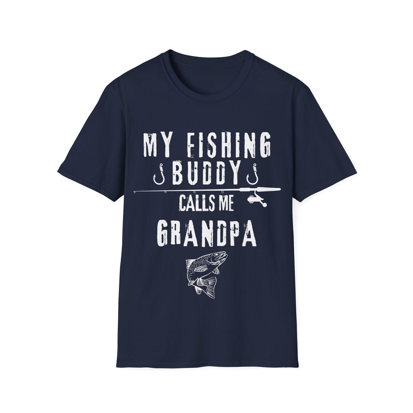 Grandpa Fishing Buddy T-shirt