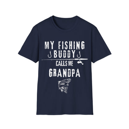 Grandpa Fishing Buddy T-shirt