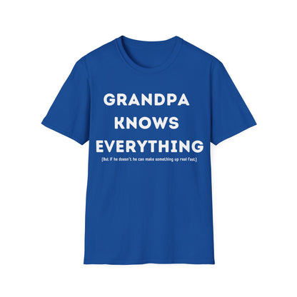 Grandpa Knows T-shirt