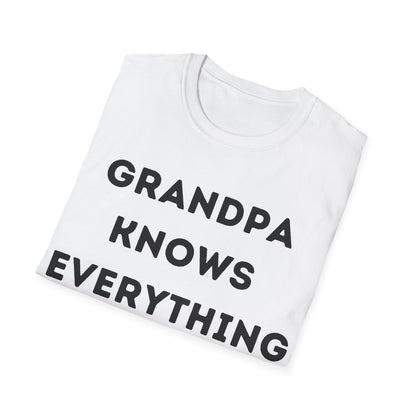 Grandpa Knows T-shirt
