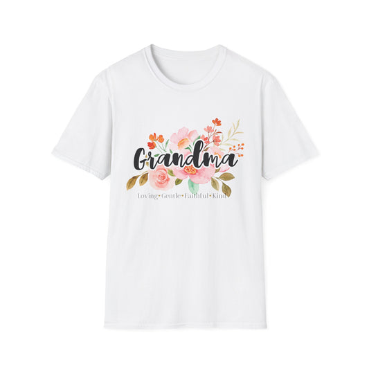 Grandma Flowers T-shirt