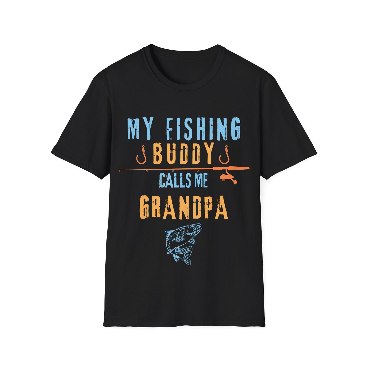 Grandpa Fishing Buddy T-shirt