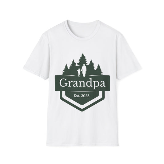 Grandpa Est 2025 T-shirt