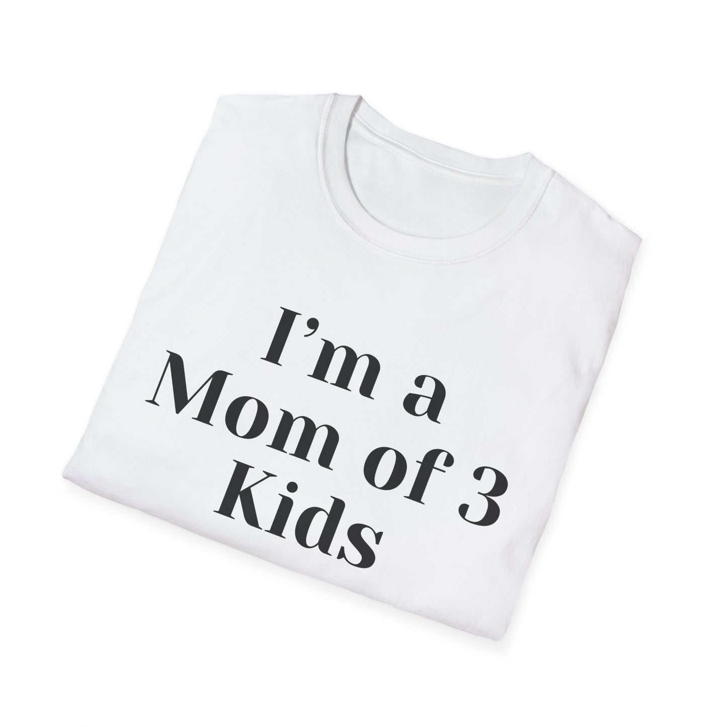 Mom Of 3 T-shirt