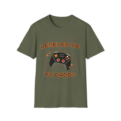 Leveled Up Daddy T-shirt